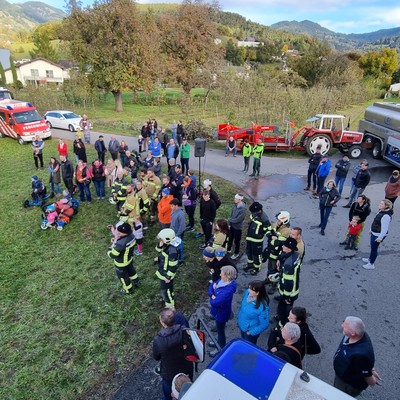 Abschnittsübung der Feuerwehrjugend Röthis
