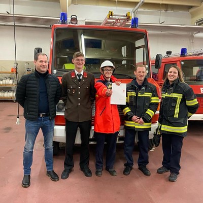 Feuerwehrjugend-Leistungsabzeichen in Gold