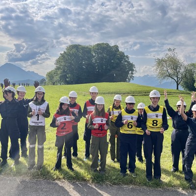 Trainingsbewerb in Düns