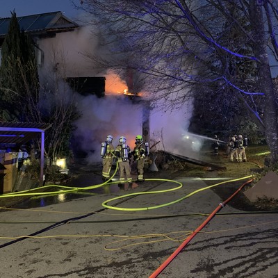 Einsatz 2020-01: f4 zwischenwasser batschuns kella hausbrand
