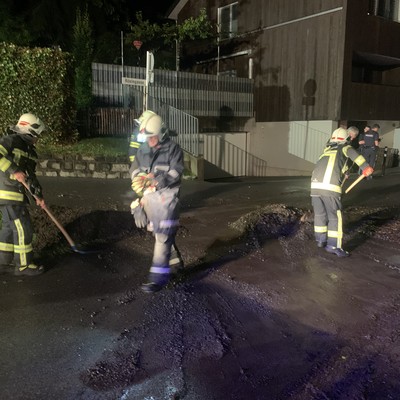Einsatz 21 bis 25 - 2022: t9 Röthis Ortsgebiet