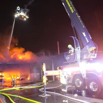 Brand Kunert-Areal