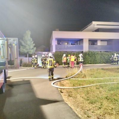 Einsatz 07 - 2023: f3 Röthis Alte Landstraße xy - Rauchentwicklung in Tiefgarage