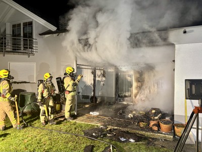 Einsatz 01 - 2025: f3 Sulz Hummelbergstraße xy - vermutlicher Zimmerbrand Einsatz 01 - 2025: f3 Sulz Hummelbergstraße xy - vermutlicher Zimmerbrand
