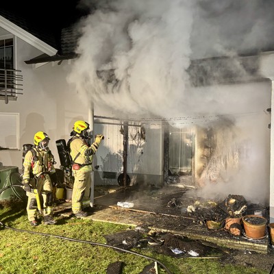 Einsatz 01 - 2025: f3 Sulz Hummelbergstraße xy - vermutlicher Zimmerbrand