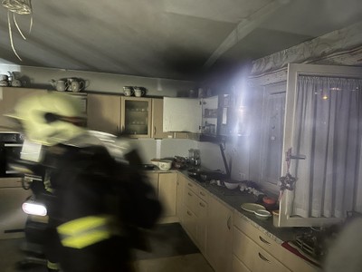 Einsatz 18: f3 Röthis Schlößlestraße xy - Küchenbrand