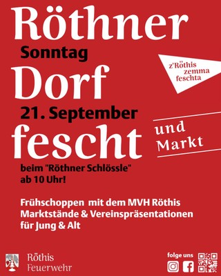 Röthner Dorffescht und Markt