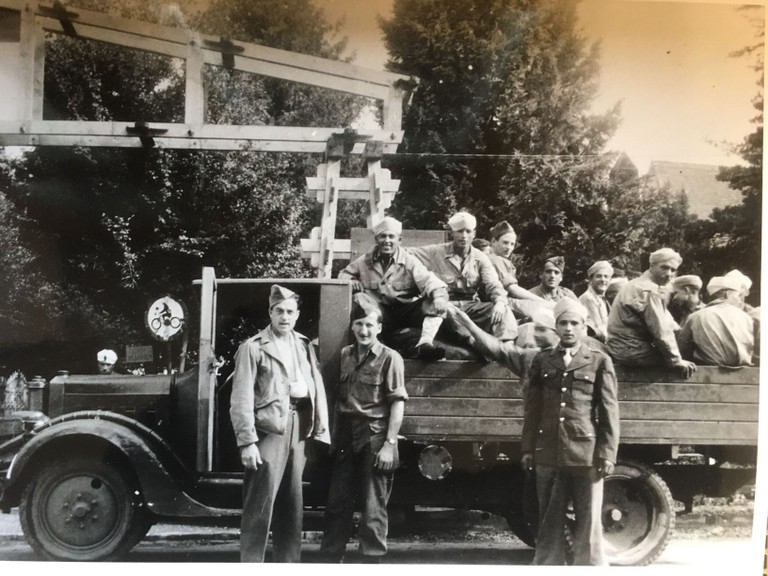 Die marokkanischen Soldaten unterschieden sich von französischen durch ihre Kopfbedeckung. Im September 1945 wurden die „Tirailleurs maroccains“ aus Rankweil abgezogen.© Privatarchiv C. Breuß, Rankweil