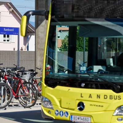 Ausbau der E-Ladestationen für Elektrobusse am Bahnhof Rankweil