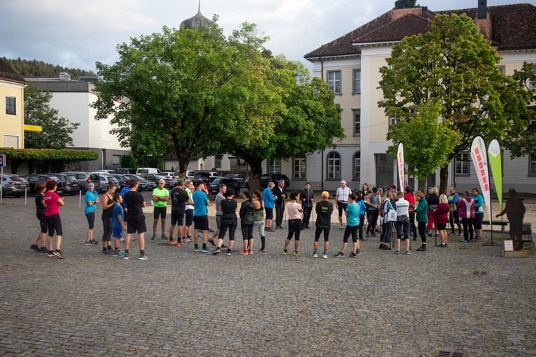 Treffpunkt zum Bewegungstreff in Rankweil ist der Marktplatz © Sarah Wechselberger
