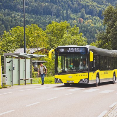 Buslinien 480 und 485 nach Göfis fahren ab 18. Oktober wieder planmäßig