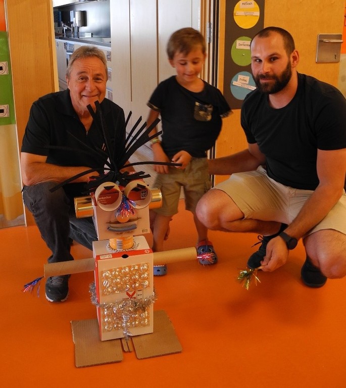 Roboter bauen © Veronika Hotz