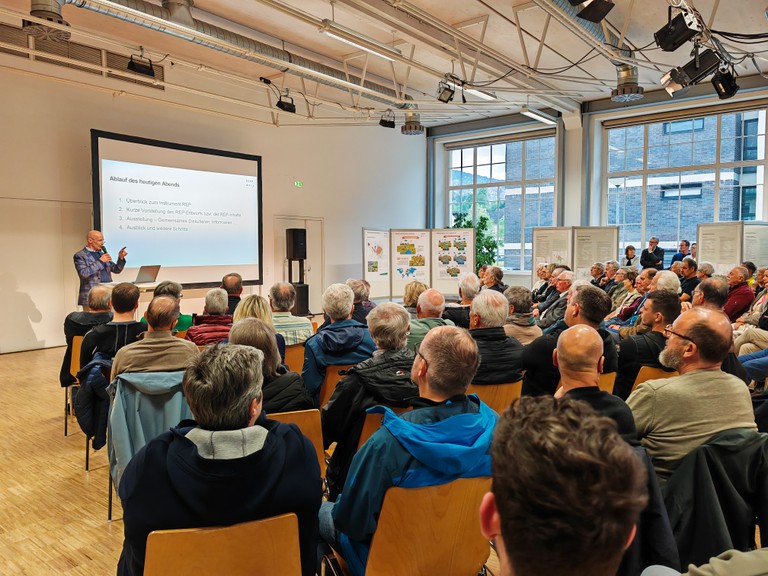 Großes Interesse bei der Vorstellung des REP-Entwurfs für Rankweil © Marktgemeinde Rankweil / Marcella Zauner