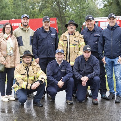 Feuerwehr Rankweil im Hochwasser-Einsatz