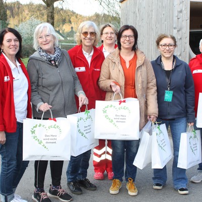 Frühstücksgruß für pflegende Angehörige