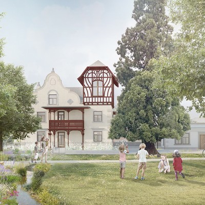 Gestaltung des Parks bei der Häusle-Villa steht fest