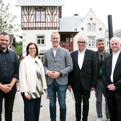 Häusle-Villa und Stickerei in Rankweil eröffnet