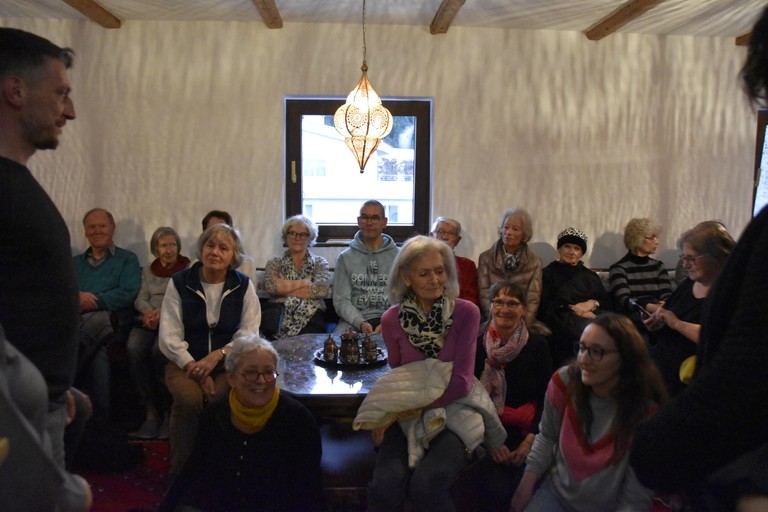 Die Gäste im bosnischen Zimmer © Marktgemeinde Rankweil