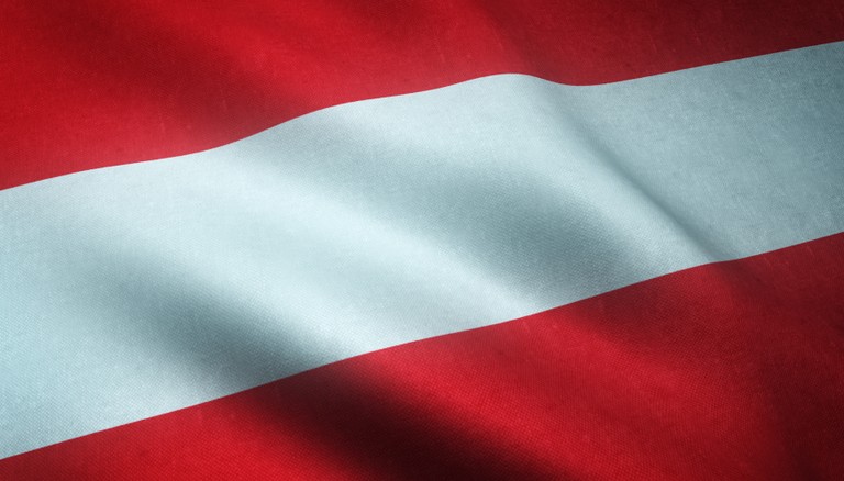 Flagge der Republik Österreich © freepik