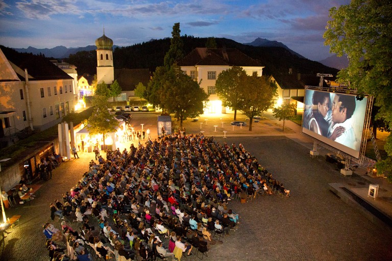 Von 9. Bis 25. August verwandelt sich der Marktplatz wieder in einen Open-Air-Kinosaal © Dietmar Mathis