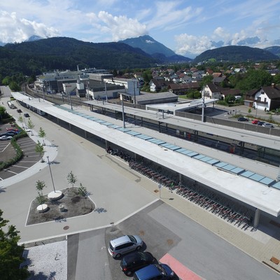 Schleifarbeiten der ÖBB in Rankweil