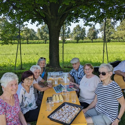 Siedlungsfest in der Wohnsiedlung Churer Straße