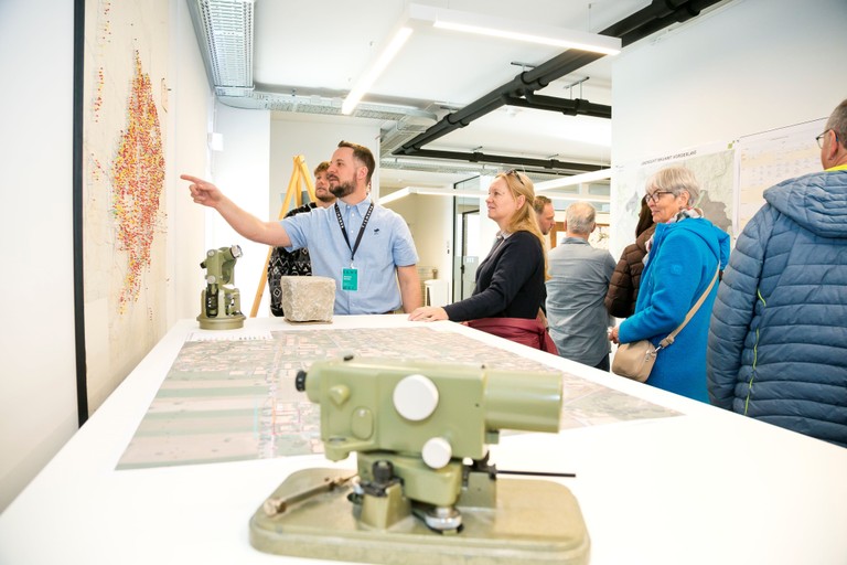 Die Abteilung Infrastruktur stand im Thien-Areal Rede und Antwort © Mathis Fotografie