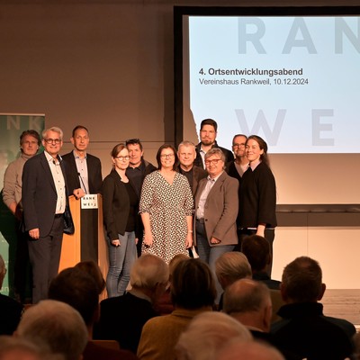 Vierter Ortsentwicklungsabend der Marktgemeinde Rankweil: Spannende Einblicke in die Zukunft