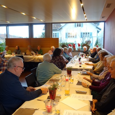 Weihnachtsausklang für Senior*innen im Gasthof Mohren