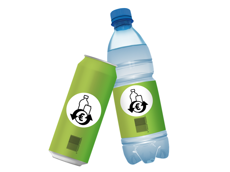 Pfandsymbol: Recycling-Pfand auf Dosen und Flaschen © Recycling-Pfand Österreich