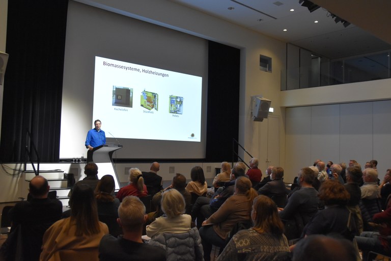 Vortrag über Alternativen zu Öl- und Gasheizungen © Marktgemeinde Rankweil