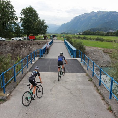 Blaue Brücke wieder uneingeschränkt begeh- und befahrbar