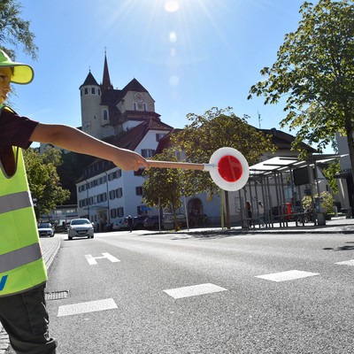 Polizei bildet neue Schülerlotsen aus