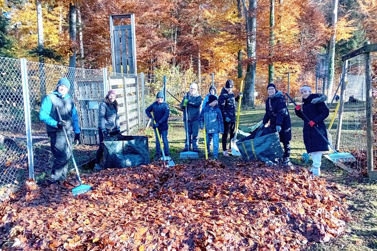 Mithelftag im Wildpark Feldkirch © Marktgemeinde Rankweil