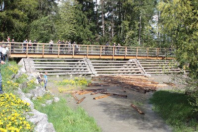 Eröffnung des Triftstegs und Schauflözen (27) © Thomas Knobel