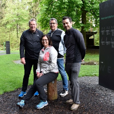 Fitnessparcours am Rankweiler Schafplatz eröffnet