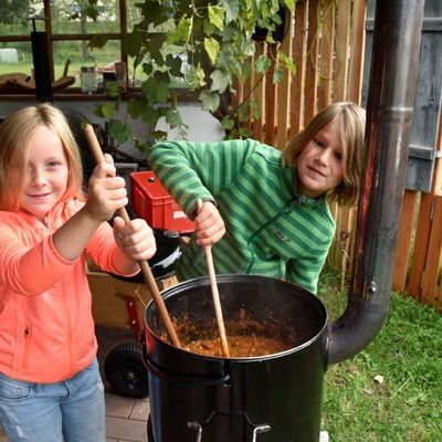 Kochen unter freiem Himmel