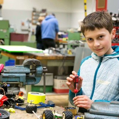 Roboterbau – Upcycling