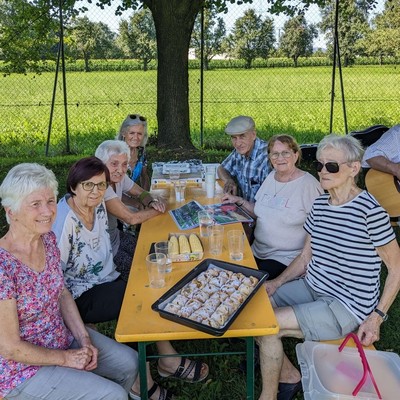 Siedlungsfest in der Wohnsiedlung Churer Straße