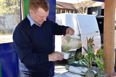 Präsentation der Frühlingssuppe © Marktgemeinde Rankweil