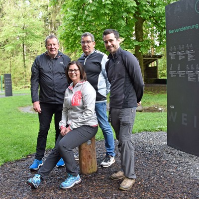 Fitnessparcours am Rankweiler Schafplatz eröffnet