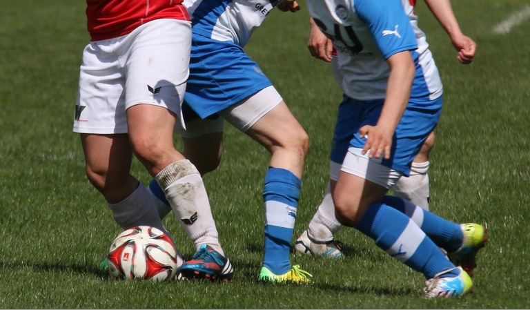Fußballmatch des Fußballclubs Rankweil am Tschuttplatz Fuchshaus/Gastra © Luggi Knobel