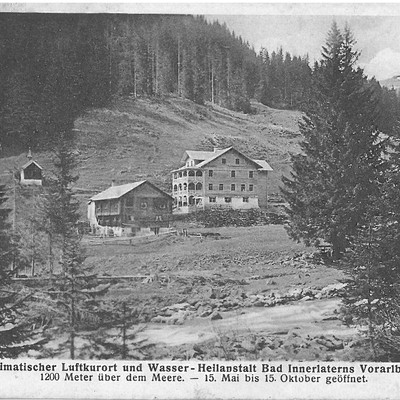 Rankweil in alten Bildern: Laternser Bädle