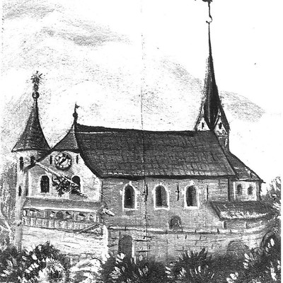 Rankweil in alten Bildern: Basilika-Erhebung