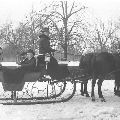 Rankweil in alten Bildern: Winteraufnahmen