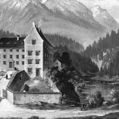 Rankweil in alten Bildern: Wohltätigkeitsanstalt Valduna