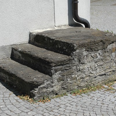 Treppe vom "Usschällar am Berg"