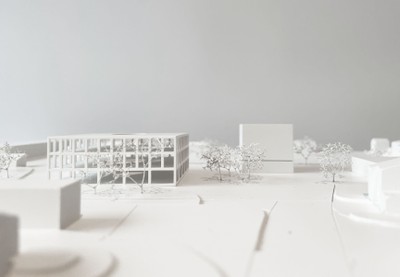 Modellvorschau Projekt Merowinger © Innauer Matt Architekten