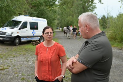 Übergabe Ausrüstung Wasserrettung_Bgm Wöß-Krall_Bgm Gohm_Bgm Rädler © Stadt Feldkirch (46)-min.JPG
