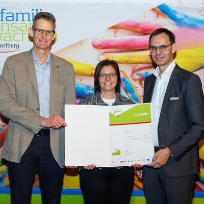 Rankweil ist familienfreundlicher Betrieb